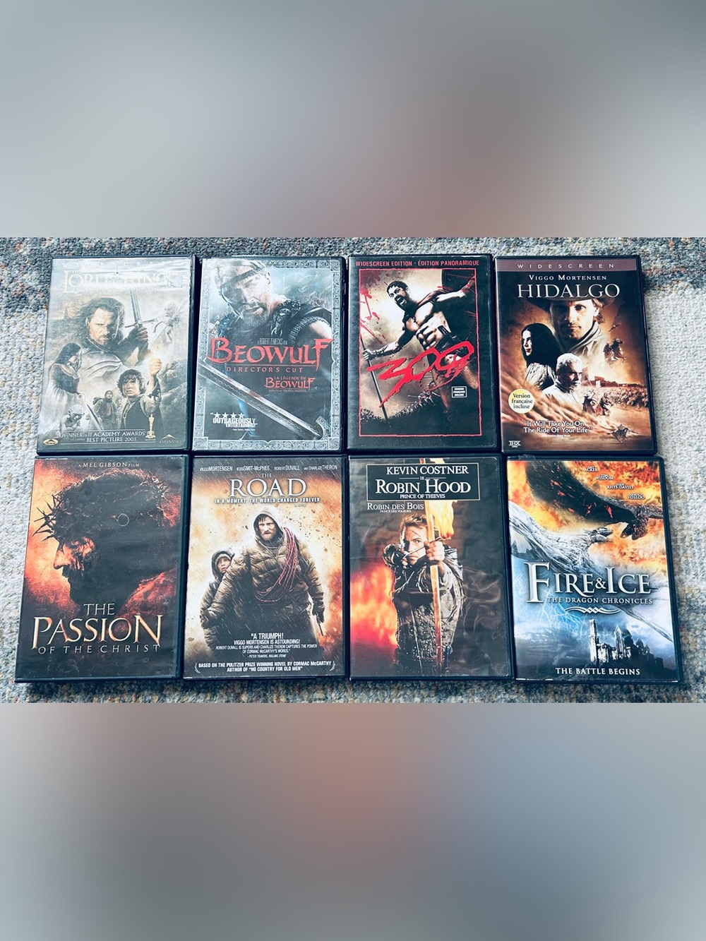 8 DVD Movies Bundle – Action, Adventure & Drama